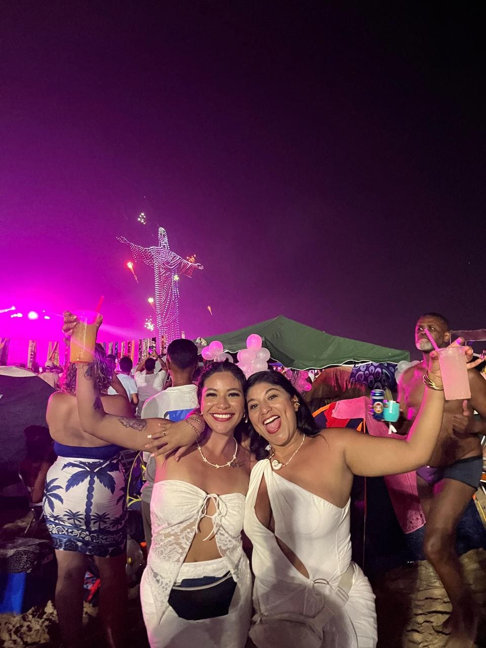 Celebrando año nuevo en Brasil